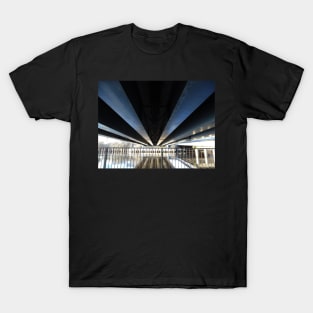 Scottish Photography Series (Vectorized) - Under the Bridge T-Shirt